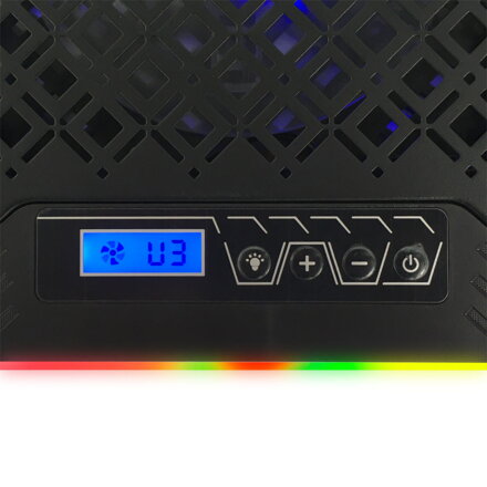 Herní chladící podložka RGB se stojánkem na mobil Esperanza GALERNE EGC109