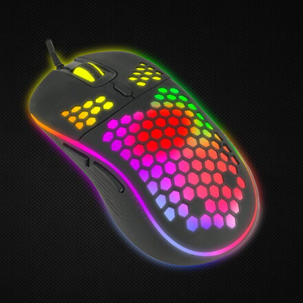 Optická herní myš RGB 6D Esperanza EGM305 ANTEROS USB-C