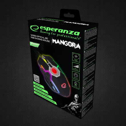 Optická herní myš 8D Esperanza MANGORA EGM701 