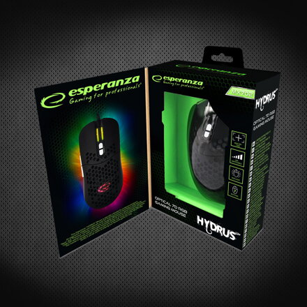  Optická herní myš RGB 7D Esperanza EGM702 HYDRUS