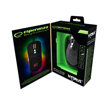  Optická herní myš RGB 7D Esperanza EGM702 HYDRUS
