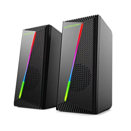 LED Reproduktory USB 2.0 Esperanza RAINBOW NORTEC EGS106