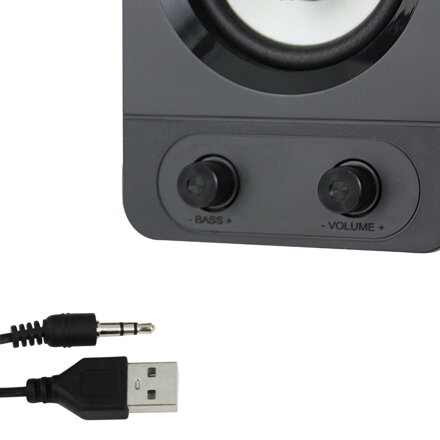 LED Reproduktory USB 2.1 Esperanza RAINBOW SOPRANO EGS107