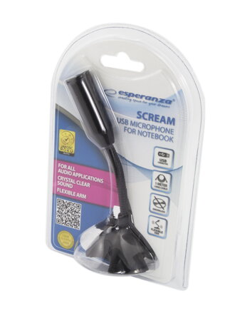 Esperanza EH179 SCREAM USB mikrofon Esperanza EH179 SCREAM USB mikrofon