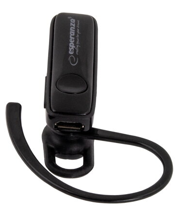  Sluchátko s mikrofonem Esperanza CELEBES EH184K, bluetooth, černé