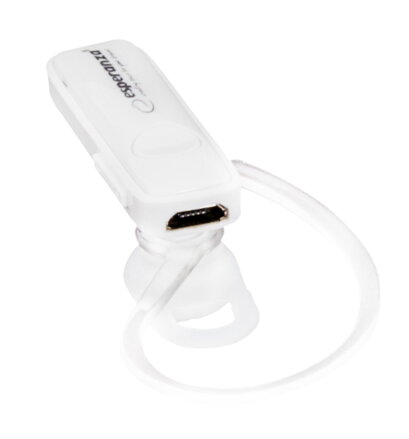 Sluchátko s mikrofonem Esperanza CELEBES EH184W, bluetooth, bílé