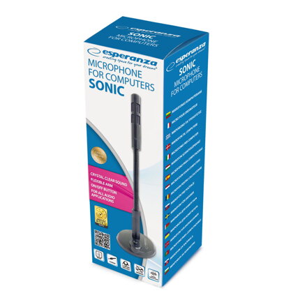 Esperanza EH223 SONIC mikrofon 3,5mm jack