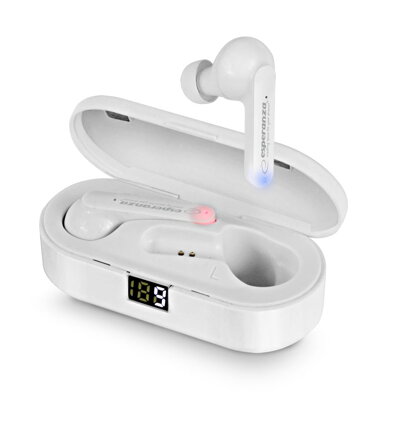 Bluetooth sluchátka 5.0 TWS Esperanza PHOEBE EH230W