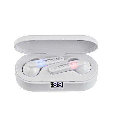 Bluetooth sluchátka 5.0 TWS Esperanza PHOEBE EH230W