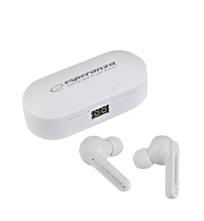 Bluetooth sluchátka 5.0 TWS Esperanza PHOEBE EH230W