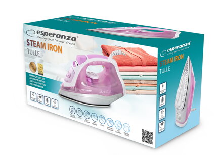  Napařovací žehlička Esperanza TULLE CERAMIC EHI004 2400W