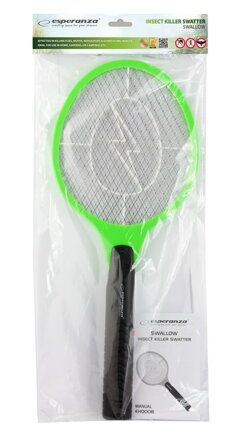 Elektronická plácačka na mouchy Esperanza SWATTER SWALLOW EHQ008