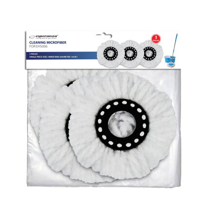 Refill pro mop Esperanza EHS006 PERFECT CLEAN EHS006SP3 - 3ks 