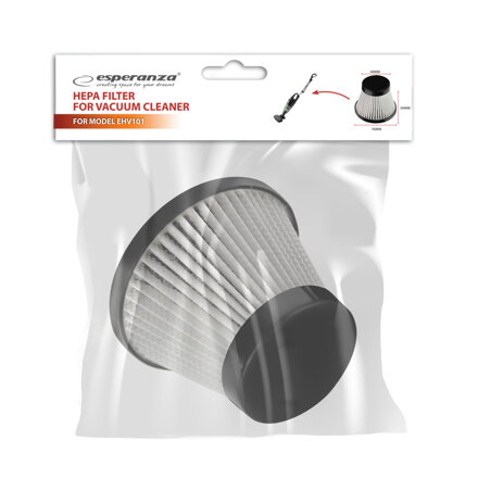 Náhradní HEPA FILTR Esperanza EHV102 pro tyčový vysavač Jupiter 
