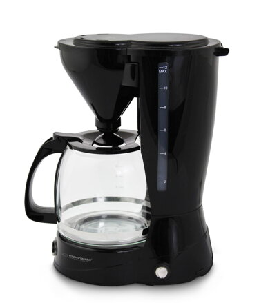 Kávovar na překapávanou kávu Esperanza EKC009 LIBERICA 1.5L, černý