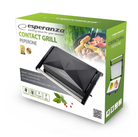 Elektrický gril Esperanza EKG013 RACLETTE PEPERONE