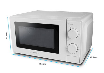 Mikrovlnná trouba Esperanza ESTOFADO EKO011W - bílá - 20l