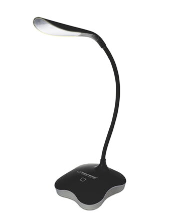 Stolní LED lampa s nočním osvětlením Esperanza ELD105K MIMOSA - černá