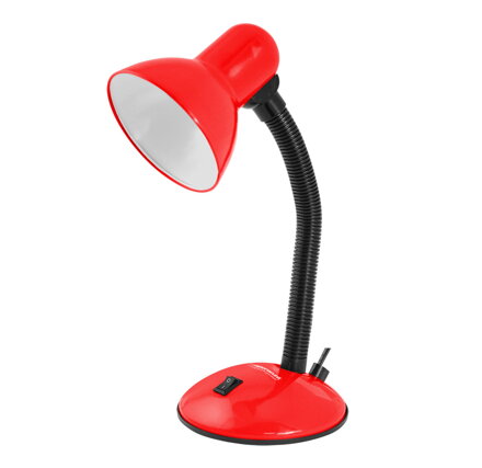 Stolní lampa Esperanza E27 ARCTURUS ELD107R červená