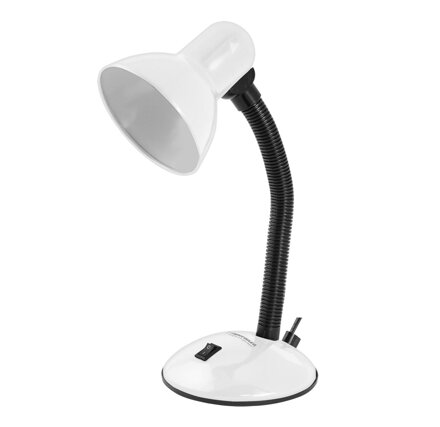 Stolní lampa Esperanza E27 ARCTURUS ELD107W bílá