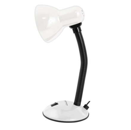 Stolní lampa Esperanza E27 ARCTURUS ELD107W bílá