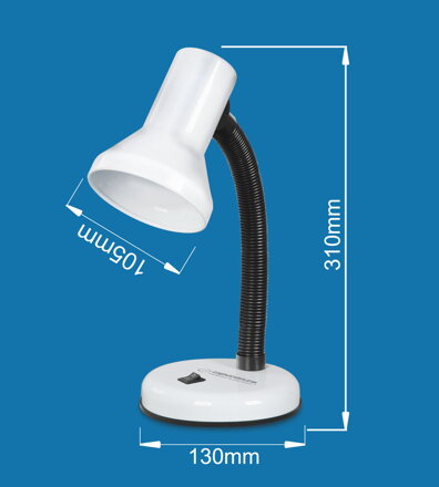 Stolní lampa Esperanza E27 ALATAIR ELD108G zelená