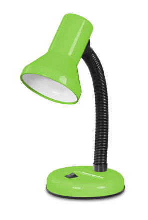 Stolní lampa Esperanza E27 ALATAIR ELD108G zelená