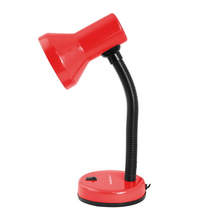 Stolní lampa Esperanza E27 ALATAIR ELD108R červená