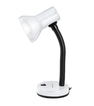 Stolní lampa Esperanza E27 ALATAIR ELD108W bílá
