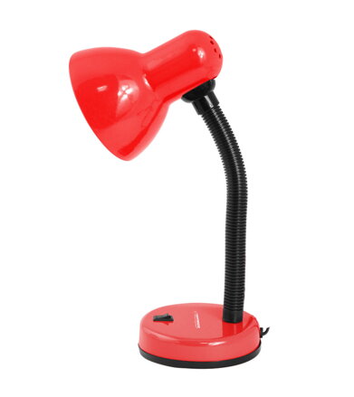 Stolní lampa Esperanza E27 VEGA ELD109R červená