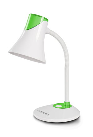 Stolní lampa Esperanza E27 POLARIS ELD111G zelená