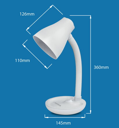 Stolní lampa Esperanza E27 ATRIA ELD114K černá