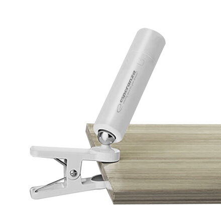 Stolní LED lampa 3in1 Esperanza ELD118W AGENA - bílá - nabíjecí