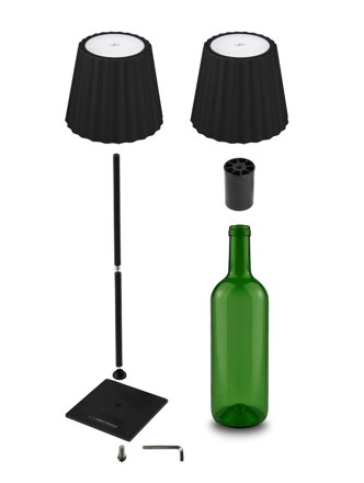 Stolní LED lampa 3in1 Esperanza ELD120K Turais - černá - nabíjecí