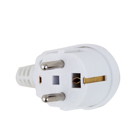 Zástrčka 240V 16A bílá Esperanza ELK308W