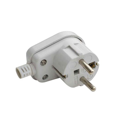 Zástrčka 240V 16A bílá Esperanza ELK308W