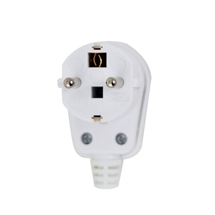 Zástrčka 240V 16A bílá Esperanza ELK308W