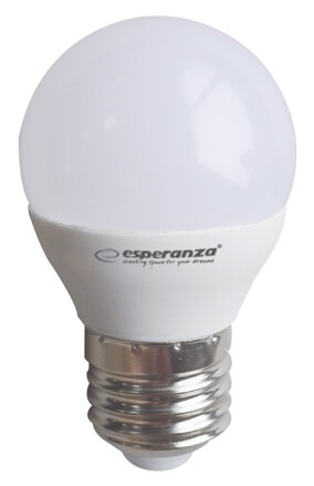 Žárovka ESPERANZA LED LIGHT G45 E27 6W ELL155 malá baňka