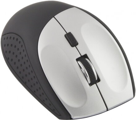 Bluetooth bezdrátová myš Esperanza EM123S ANDROMEDA, 1000/2400 DPI, 6 tlač., stříbrná Bluetooth bezdrátová myš Esperanza EM123S ANDROMEDA, 1000/2400 DPI, 6 tlač., stříbrná