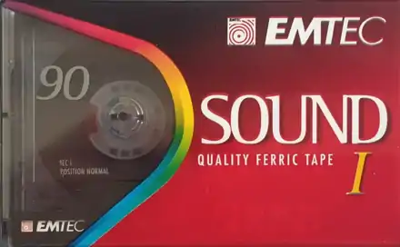 Audiokazeta EMTEC SOUND I 90