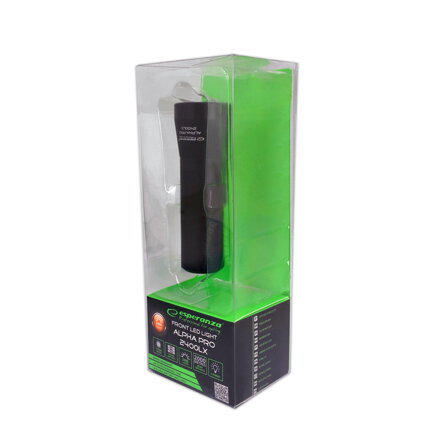 Světlo na kolo LED Esperanza EOT057 PROFESSIONAL 2 in 1 ALPHA PRO 2400 LX - přední