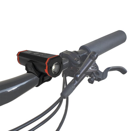 Světlo na kolo LED Esperanza EOT058 PROFESSIONAL 2 in 1 GAMMA PRO 2100 LX - přední, nabíjecí