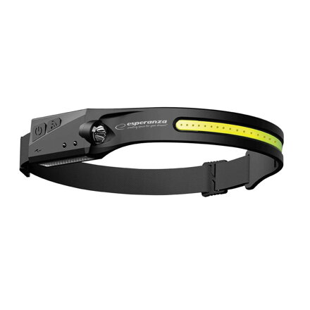 LED COB čelovka Esperanza EOT067 ATHENA - nabíjecí