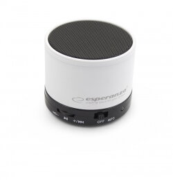 Přenosný Bluetooth reproduktor Esperanza EP115W RITMO bílý