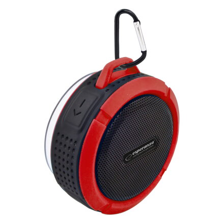 Přenosný Bluetooth reproduktor Esperanza   EP125KR COUNTRY černo - červený