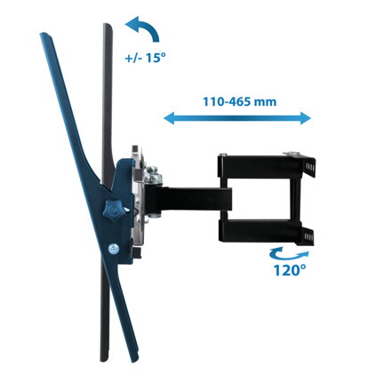  Držák TV na zeď Esperanza 26"-70" ERW004