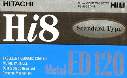 Hi-8 kazeta do kamery Hitachi ED120 Metal