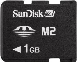 Paměťová karta M2 1GB