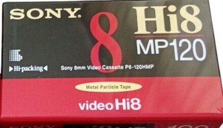  Hi-8 kazeta do kamery Sony MP120