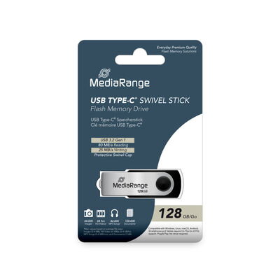 USB Flash 3.2 Type-C 128GB Mediarange MR1954